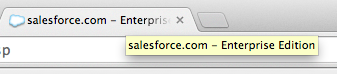 Salesforce Edition